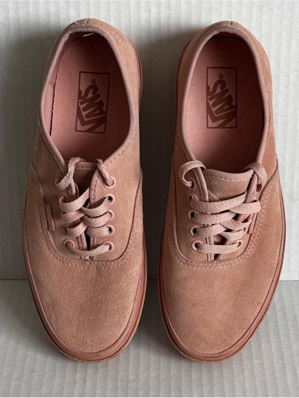 VANS Old Stool Pastel Mono Rose Pink Shoe 8W 6.5M